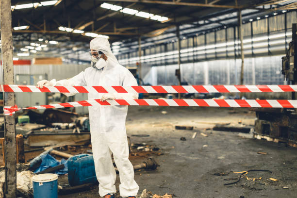 Professional Trauma Scene Cleanup technician working in Foley, MN